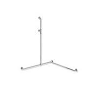Hewi Rampe de douche System 900 900.35M33140 1250 x 965 x 965 mm, version droite, chromé