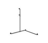 Hewi Rampe de douche System 900 900.35M33160ER 1250 x 965 x 965 mm, version droite, gris foncé mat profond