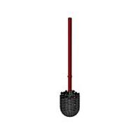 HEWI Serie 477 WC brosse poignée 4772001033 rouge rubis, brosse noir, Ø 8,1 cm
