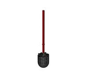 HEWI Serie 477 WC brosse poignée 4772001033 rouge ru rosse noir, Ø 8,1 cm
