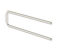 Hewi Série 480 porte-serviettes 480.09.00170WR 2 bras, pivotante , revêtement PVD, nickel brossé