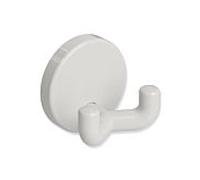 HEWI Serie 801 crochet double 8019002097 Ø 40 mm, gris clair