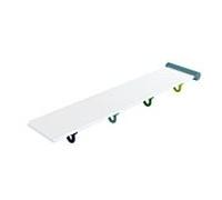 Hewi set d'extension 800.03.41399 étagère avec crochets, 4 places, blanc pur