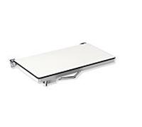 Hewi siège de System 900 rabattable match0 900.51.21140 692 x 359 mm, rectangulaire, poli
