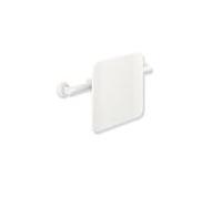 Hewi Support dorsal système 900 900.51.90060AS acier inoxydable peint par poudrage blanc mat, polyamide mat blanc