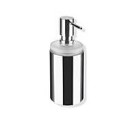 Hewi System 162 Seifenspender 162.06.110540 200ml, Halter chromé, verre, satiné