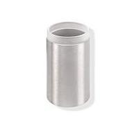 Hewi System 162 tasse 162.04.1105XA match1 Halter acier inoxydable, verre satiné, fixation murale