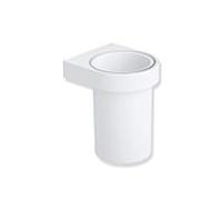 Hewi System 800 cup 800.04.11060AS Halter et match2 blanc mat, revêtement par poudre