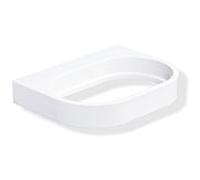 Hewi System 800 K Halter 800.02.1009099 blanc pur, ovale, pour porte-savon