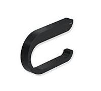 Hewi System 800 porte-papier thermocollant 800.21.11260DC 140x90x27mm, pliable, noir mat profond