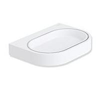 Hewi System 800 porte-savon 800.02.11060AS support et gobelet blanc mat, plastique, avec support
