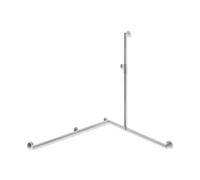 Hewi System 900 Barre de douche avec barre d’appui, 900.35M309XA,