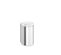 Hewi System 900 bécher en verre 900.04.00040 chromé , cylindrique, avec Halter
