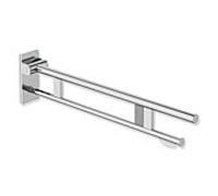 Hewi System 900 bras de support 900.50.11640 de projection 850 mm, Inox chromé, droit, WC support de papier / sortie de chasse d' eau de radio
