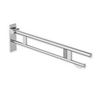 Hewi System 900 bras de support 900.50.174XA saillie 900 mm, acier inoxydable satiné, droit, porte-papier WC / déverrouillage radio