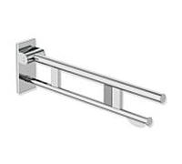 Hewi System 900 Bras de support mobile 900.50.41440 saillie 700 mm, acier inoxydable chromé, droite