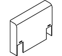 Hewi System 900 couvercle 67373 Inox mat sol, dessus