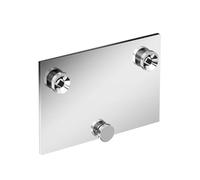 Hewi System 900 Plaque de montage pour siège rabattable mobile, 900.51.00140,