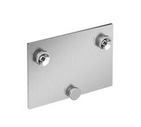 Hewi System 900 Plaque de montage pour siège rabattable mobile, 900.51.001XA,