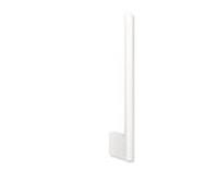 Hewi System 900 porte-papier de rechange 900.21.00660DX acier inoxydable thermolaqué blanc profond mat, double, cylindrique