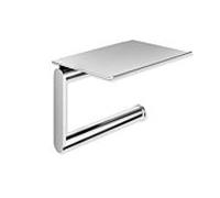 Hewi System 900 Porte-papier toilette avec tablette 900.21.00440 acier inoxydable chromé