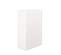 Hewi System 900 Poubelle 900.05.00060DX Inox poudre mat profond blanc enduit, tenture