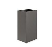 Hewi System 900 papier System 900 900.05.00360SC Inox revêtement par poudre gris foncé perle mica mat profond, 60 l, sans couvercle