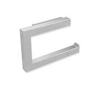 Hewi System 900 Q porte-papier WC 900Q21.00040 chromé , en acier inoxydable, pliable, 140x90x22mm