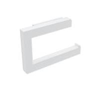 Hewi System 900 Q porte-papier WC 900Q21.00060DX revêtement en poudre blanc mat profond, en acier inoxydable, pliable, 140x90x22mm