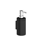 Hewi system 900 Seifenspender 900.06.00160CV noir mat profond, avec Halter , revêtement par poudre