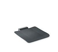 Hewi Siège pliable mobile système 900 900.51.401XA92 450 x 112 x 450 mm, acier inoxydable poli, polyamide anthracite