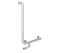 Hewi système 900 900.22.11040 750 x 500 mm, acier inoxydable chromé, droite