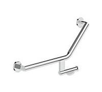 Hewi système 900 900.22.33340 620 x 283 mm, acier inoxydable chromé, gauche