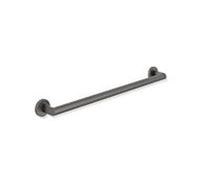 Hewi système 900 900.36.03560SC acier inoxydable peint par poudrage gris foncé perle mica profond mat, longueur 800 mm