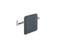 Hewi System 900 support arrière 900.51.9044092 Inox chrome, polyamide anthracite, connexion de terre mat