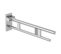 Hewi Système 900 bras de support mobile 900.50.422XA saillie 700 mm, acier inoxydable satiné, droite, gâchette radio affleurante