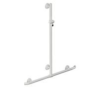 Hewi Universal barre de douche, avec poignée de maintien, 950.35.41090 98,