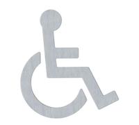 Hewi Universal Plaque de porte de toilettes, WC PMR, 710XA.150.3,