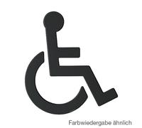 Hewi Universal Plaque de porte de toilettes, WC PMR, 801.91.030 90,