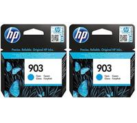 Hewlett Packard 936474 Toner Laser Originale Compatible avec Imprimante OfficeJet Pro 6960 AiO/OfficeJet Pro 6970 AiO Cyan (Lot de 2)