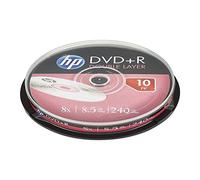 HP DRE00060 DVD vierge 8,5 Go DVD+R 10 pièce(s)