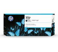 Hewlett-Packard Encre originale HP C1Q12A, HP 727, noir mat, 300ml, HP DesignJet T1500, T2500, T920 C1Q12A