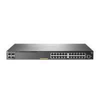Hewlett Packard Enterprise Aruba 2930F 24G PoE+ 4SFP+ Géré L3 Gigabit Ethernet (10/100/1000) Gris 1U Connexion Ethernet, supportant l'alimentation via ce port (PoE) - Commutateurs réseaux (Géré, L3, Gigabit Ethernet (10/100/1000), Connexion Ethernet, supportant l'alimentation via ce port (PoE), Grille de montage, 1U)