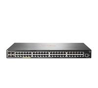 Hewlett Packard Enterprise Aruba 2930F 48G PoE+ 4SFP+ TAA Géré L3 Gigabit Ethernet (10/100/1000) Connexion Ethernet, supportant l'alimentation Via ce Port (PoE) 1U Gris