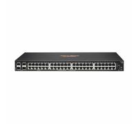 Hewlett Packard Enterprise Aruba 6100 48G 4SFP+ Géré L3 Gigabit Ethernet (10/100/1000) 1U Noir