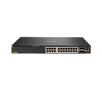 Hewlett Packard Enterprise Aruba 6300M Géré L3 Connexion Ethernet, supportant l'alimentation via ce port (PoE) 1U Gris