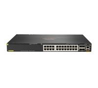Hewlett Packard Enterprise Aruba 6300M Géré L3 Connexion Ethernet, supportant l'alimentation Via ce Port (PoE) 1U Gris