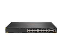 Hewlett Packard Enterprise Aruba 6300M Géré L3 Gigabit Ethernet (10/100/1000) Connexion Ethernet, supportant l'alimentation Via ce Port (PoE) 1U Gris