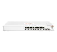 Hewlett Packard Enterprise Aruba Instant On 1830 24G 2SFP Géré L2 Gigabit Ethernet (10/100/1000) 1U
