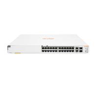 Hewlett Packard Enterprise Aruba Instant On 1960 24G 20p Class4 4p Class6 PoE 2XGT 2SFP+ 370W Managed L2+ Gigabit Ethernet (10/100/1000) Power over Ethernet (PoE) 1U Blanc